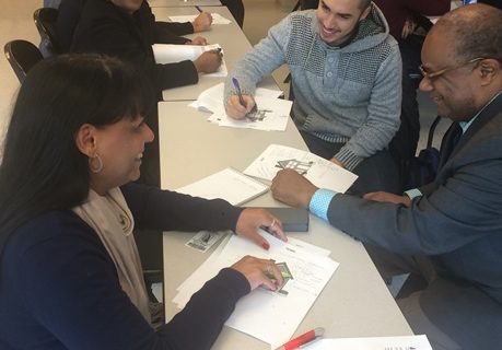 Members of the Health Education Literacy Team from ArchChare, a BPHC member organization, participate in Cultural Competency Training.