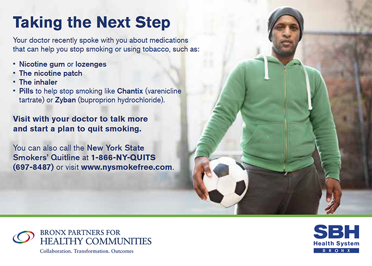 Image of Smoking Cessation Flier in english